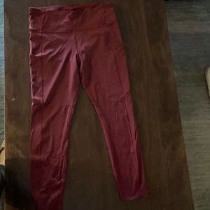 Lululemon fast and free tights 25 inch inseam size 10